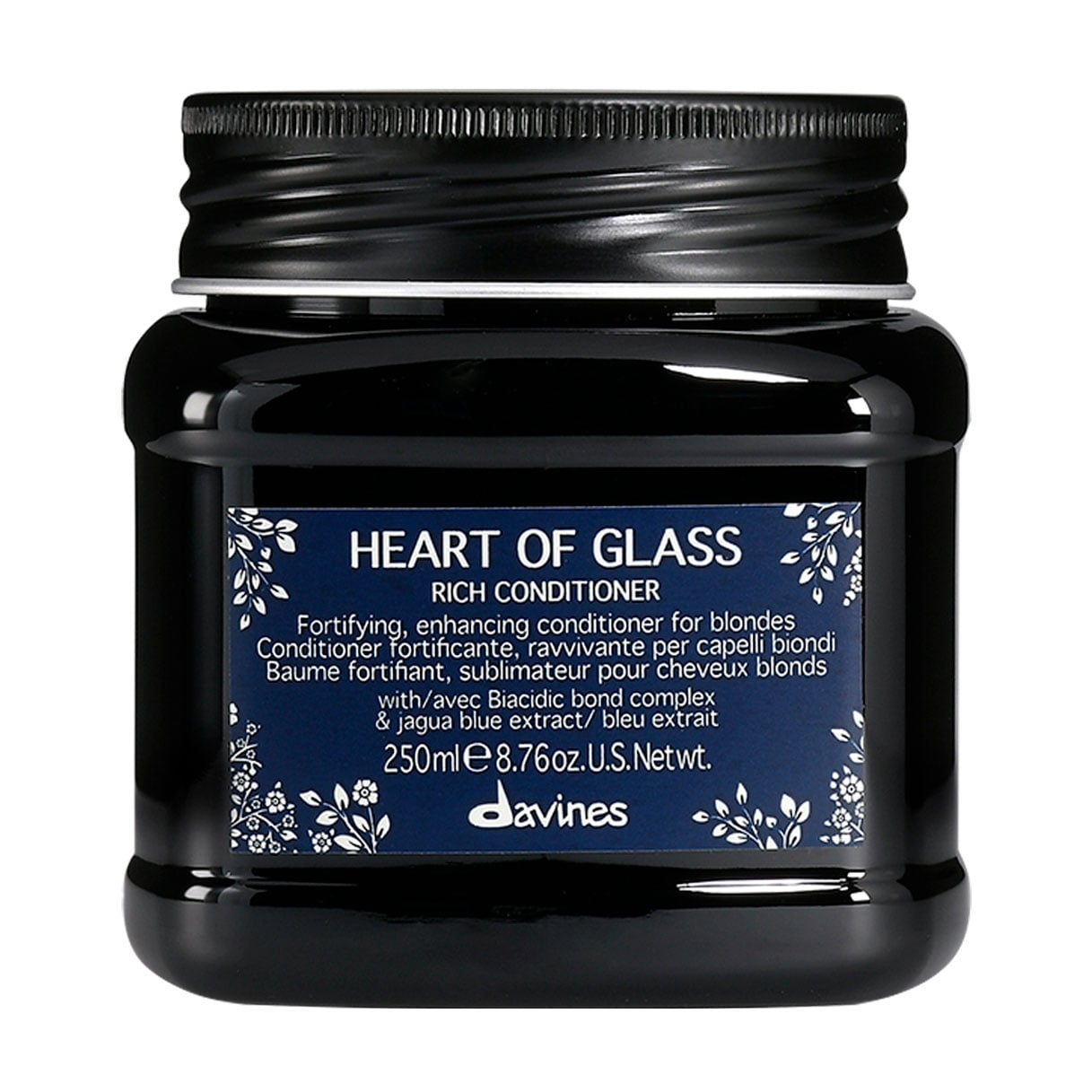 Живильний кондиціонер Davines Heart Of Glass Rich Conditioner для волосся відтінків блонд, 250 мл